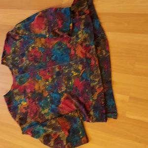 Habitat, xl, gorgeous, multi colored sweater. Ptp 26", excellent condition
